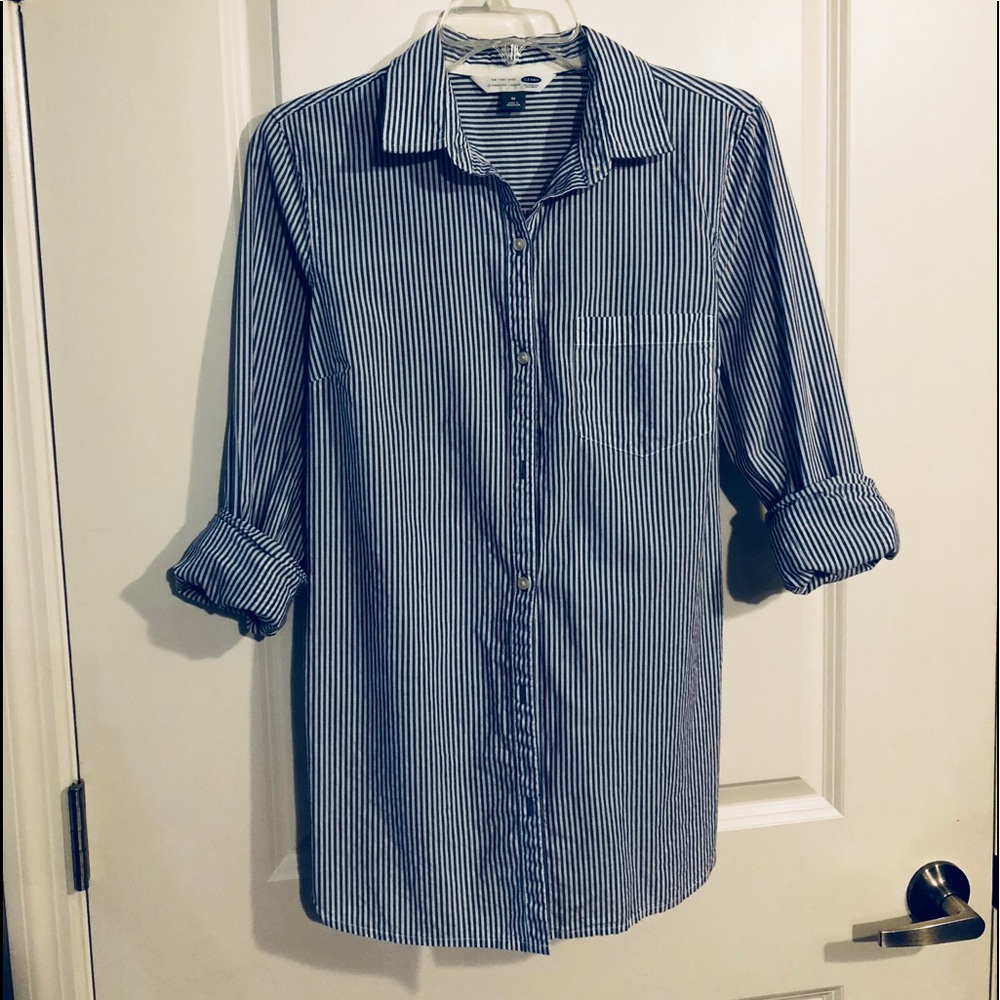 Old Navy Tunic Button Down